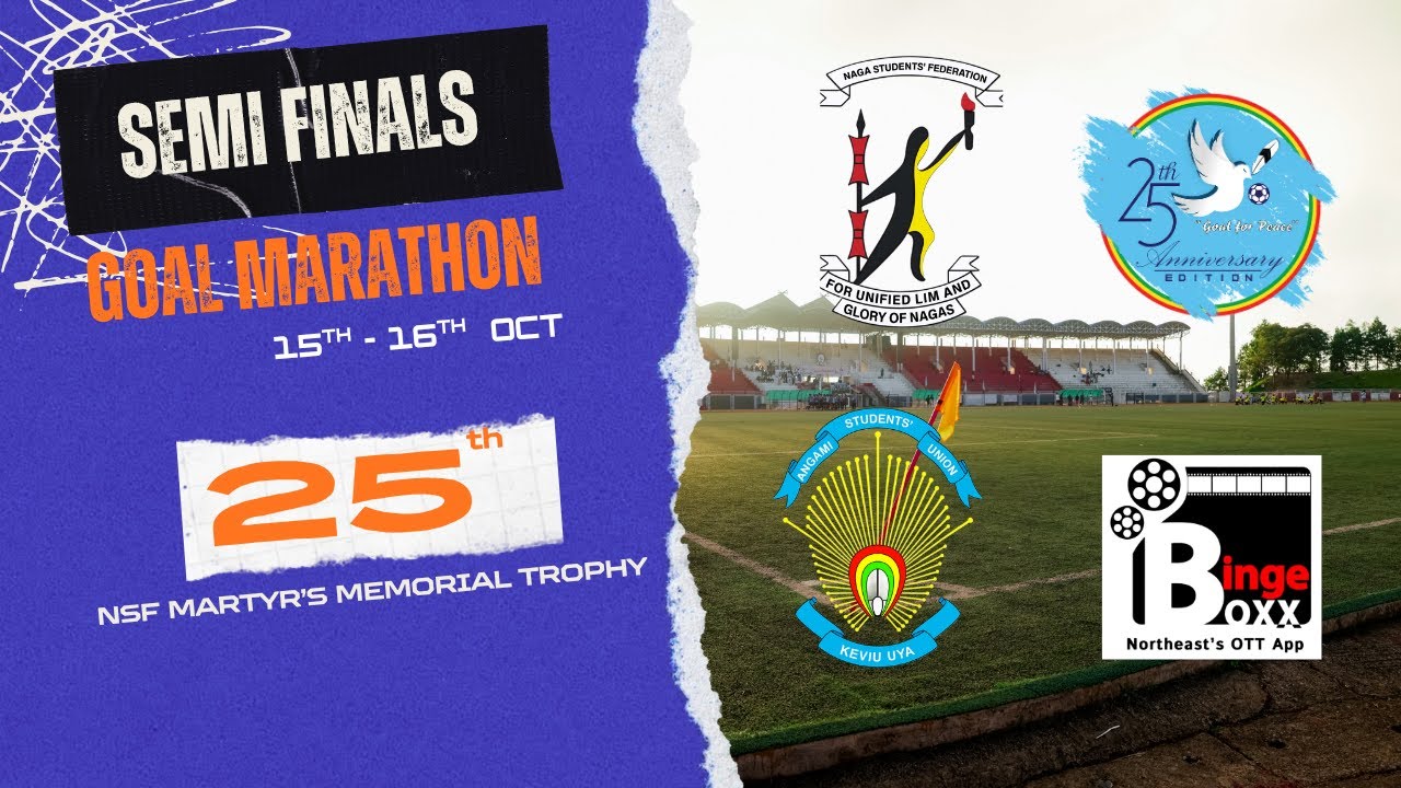 Semi-Final l 🦶⚽     🥅Goal Marathon | 25th NSF Martyrs' Memorial Trophy 2025