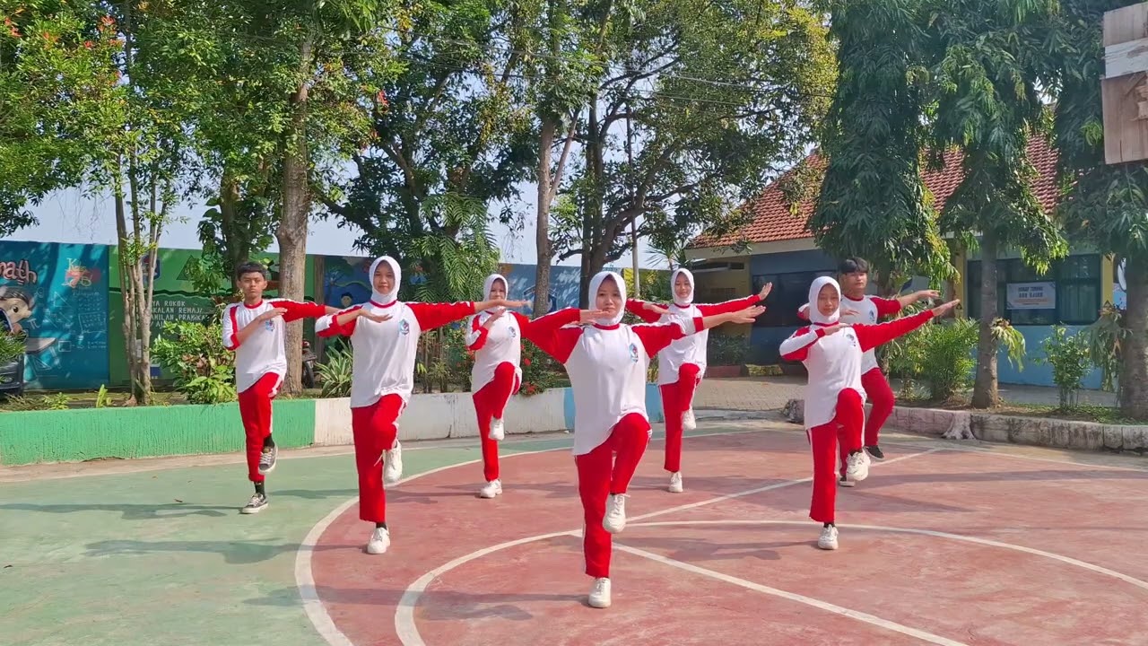 Lomba Senam Anak Indonesia Hebat 2025_SMP Negeri 8 Madiun_Jawa Timur