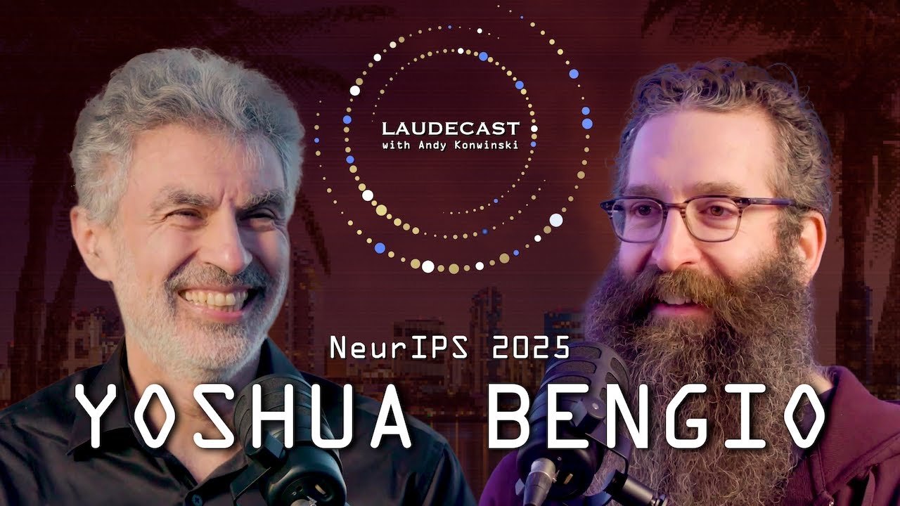 Yoshua Bengio: The AI Community Is Avoiding a Hard Conversation (w/ Andy Konwinski at NeurIPS 2025)