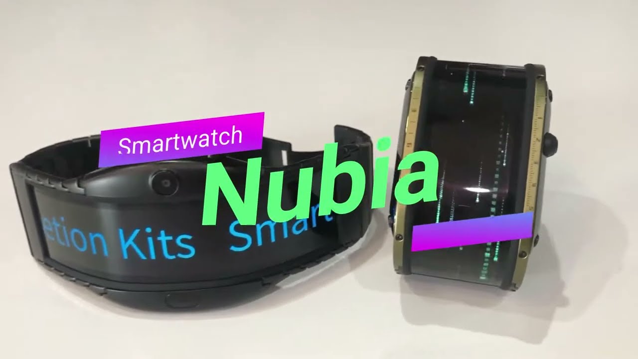 Nubia watch Smartwatch Flexible AMOLED Display 4.01#Nubia_Watch/Nubia_Alpha