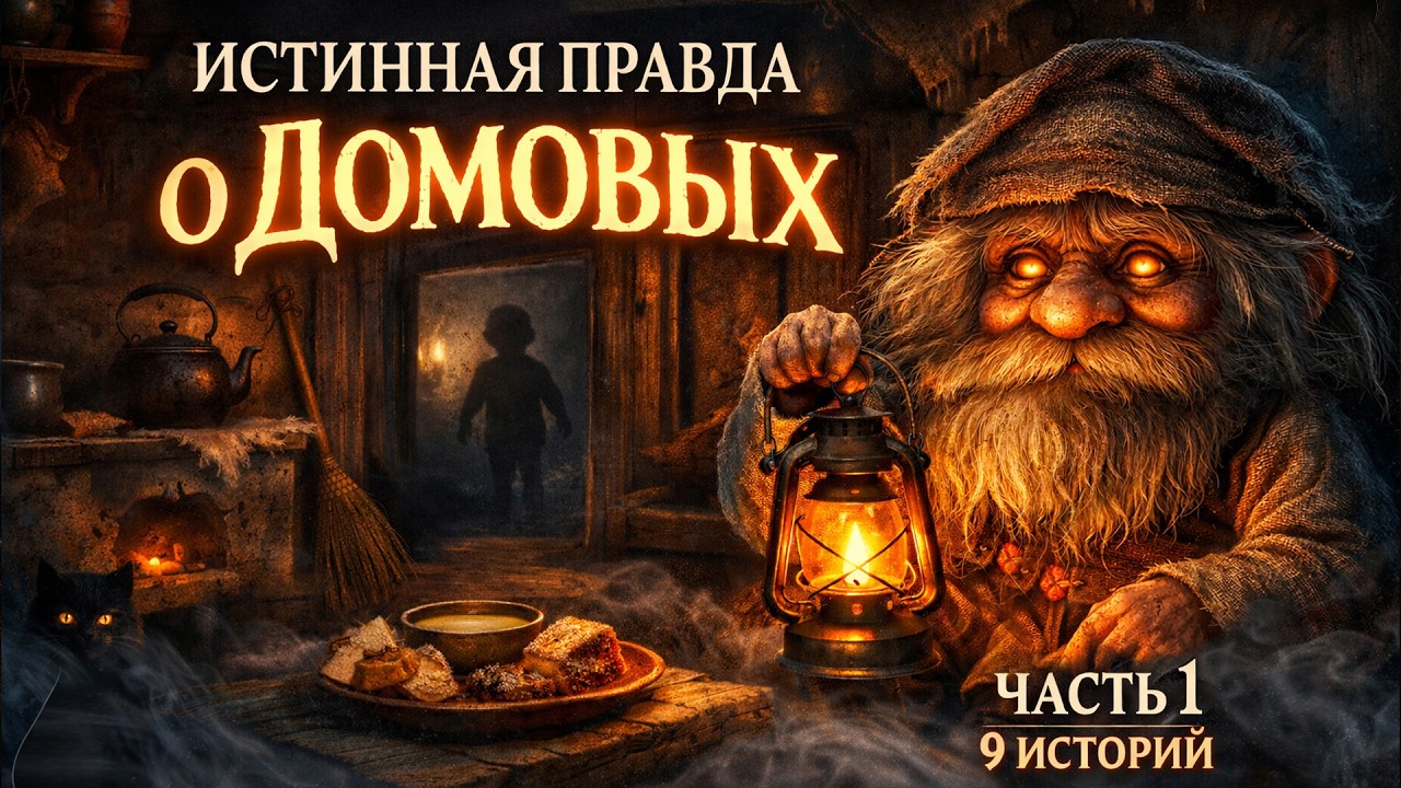 Истинная Правда о Домовых | Реальные истории на ночь о домовых (живой голос, спокойное видео)