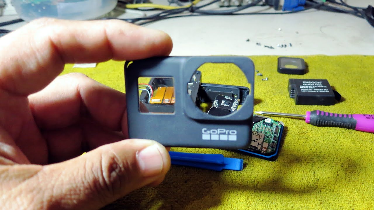 Fix GoPro 7 Black no enciende con la pila ni el cargador.