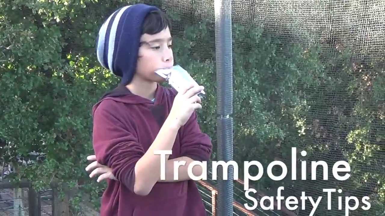 Trampoline Safety Tips - UlnxJulnx