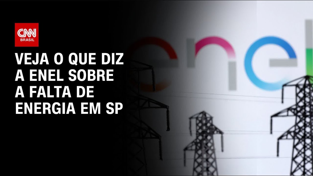 Enel explica falta de energia el&eacute;trica em SP | LIVE CNN
