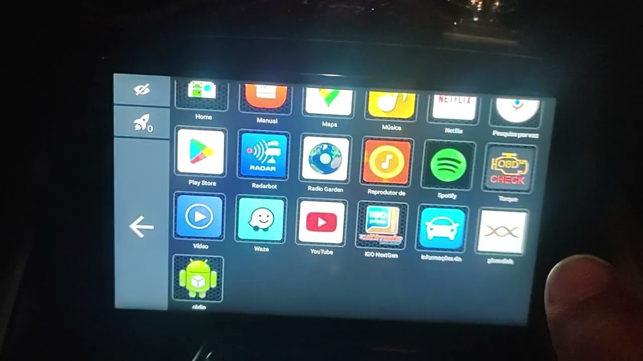 Como instalar GPS Off-line iGO Next Word, na Multimídia Android.