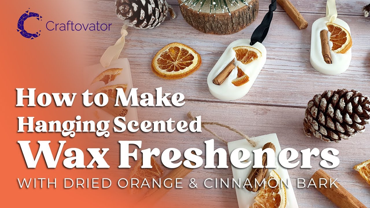 How to Make Scented Wax Fresheners (Wax Tablets / DIY Christmas Wax Ornaments)