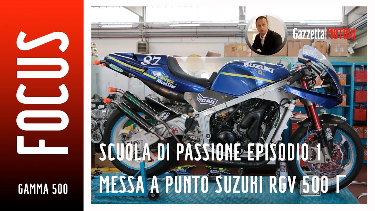Come far volare il due tempi della Suzuki RG 500 Gamma | SCUOLA DI PASSIONE