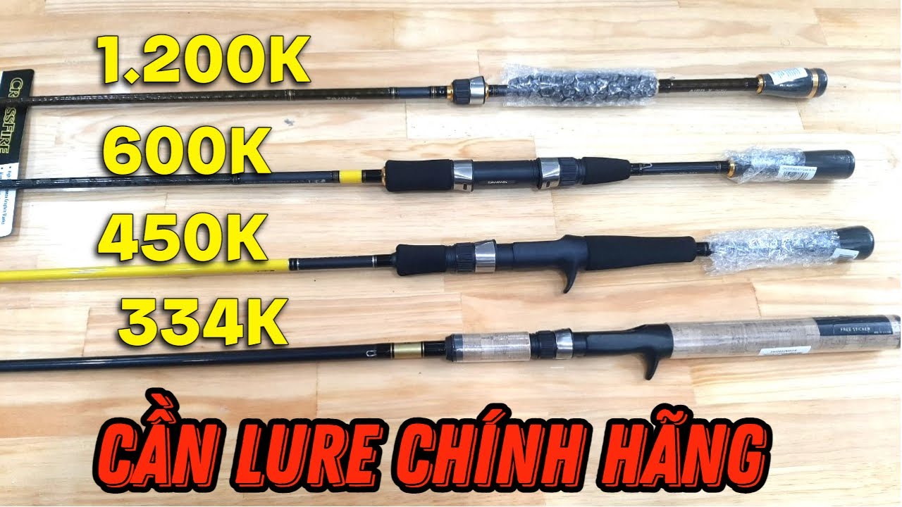 4 MẪU CẦN CHÍNH HÃNG DAIWA GIÁ BÌNH DÂN DÀNH CHO NGƯỜI MỚI BẮT ĐẦU