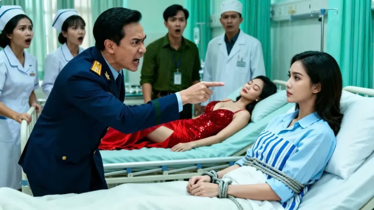 Đại tá ra lệnh trói vợ để cứu nhân tình giữa phòng mổ, 7 phút sau cảnh sát ập vào còng tay ông trư