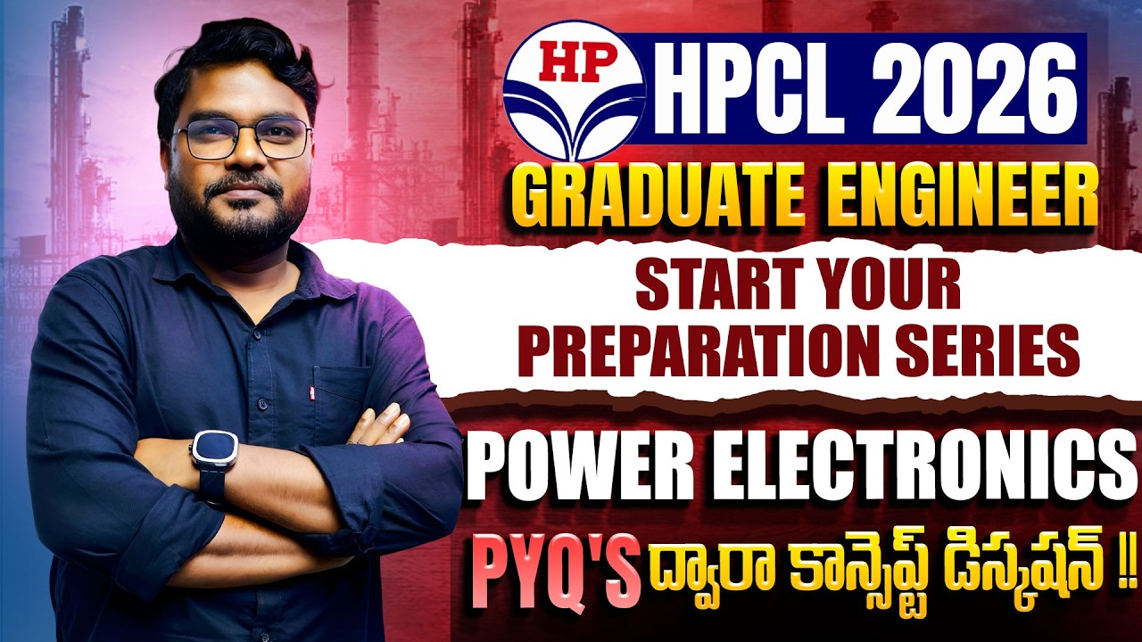 HPCL Graduate Engineer 2026 |Power Electronics  | HPCL 2025 PYQs Discussion |Electrical Engineering