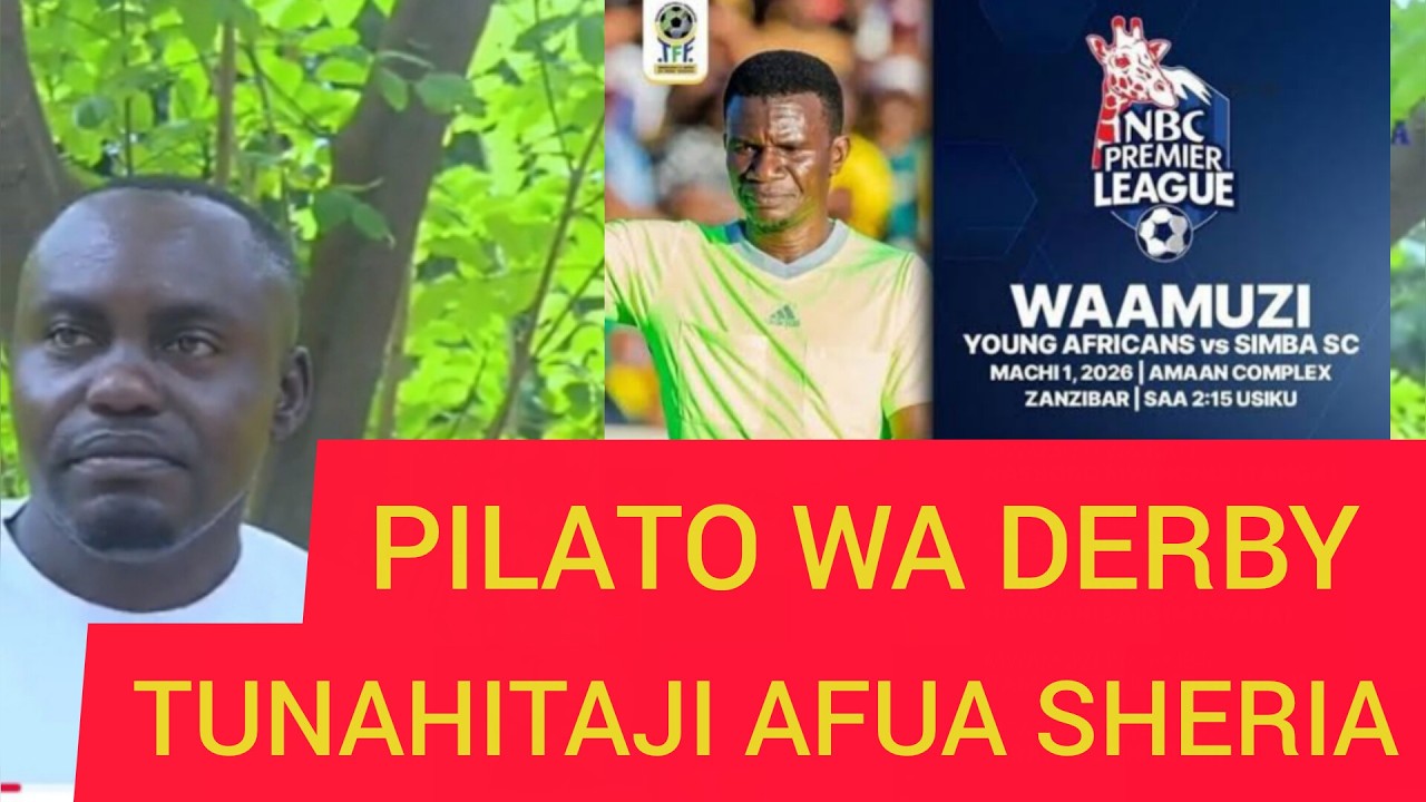 CAPTEN KIZINGA , ATOA RAI KWA MWAMUZI WA MECHEZO WA DERBY NASSORO MWINCHUI, APASWA ATENDE HAKI .