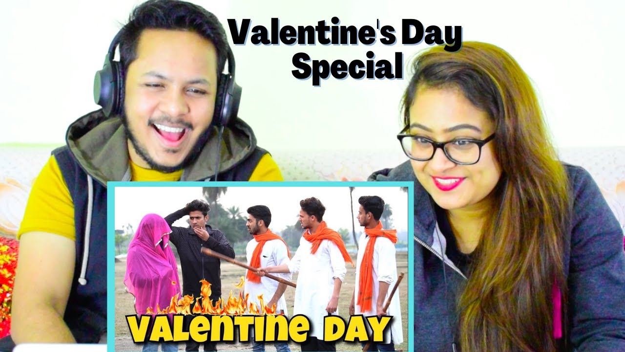 VALENTINE DAY | Round2hell | R2h | REACTION By Mr. & Mrs. Pandit