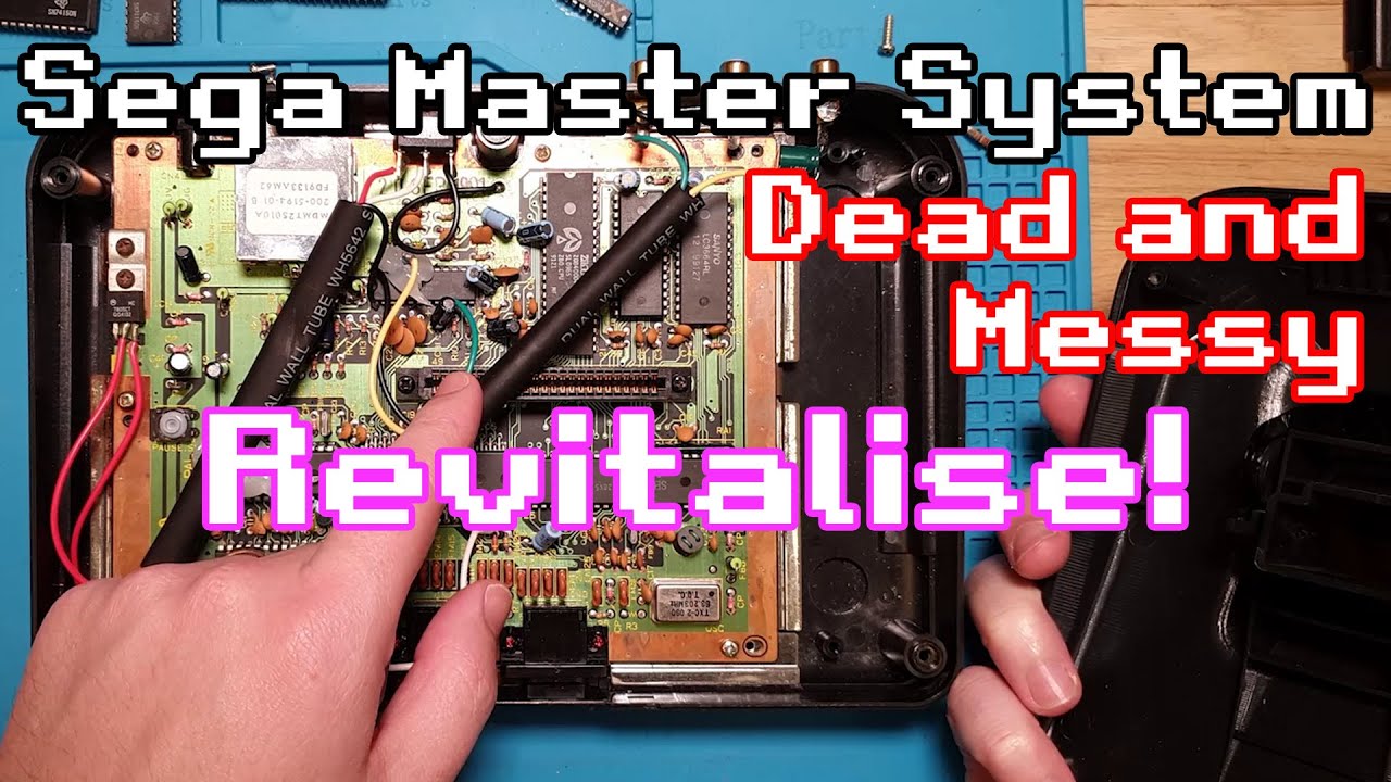 Fixing and tidying up a Sega Master System 2