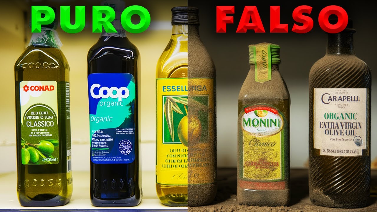 State mangiando CHIMICA! Lo scandalo dell'olio d'oliva Monini, Carapelli, Coop, Conad e Esselunga