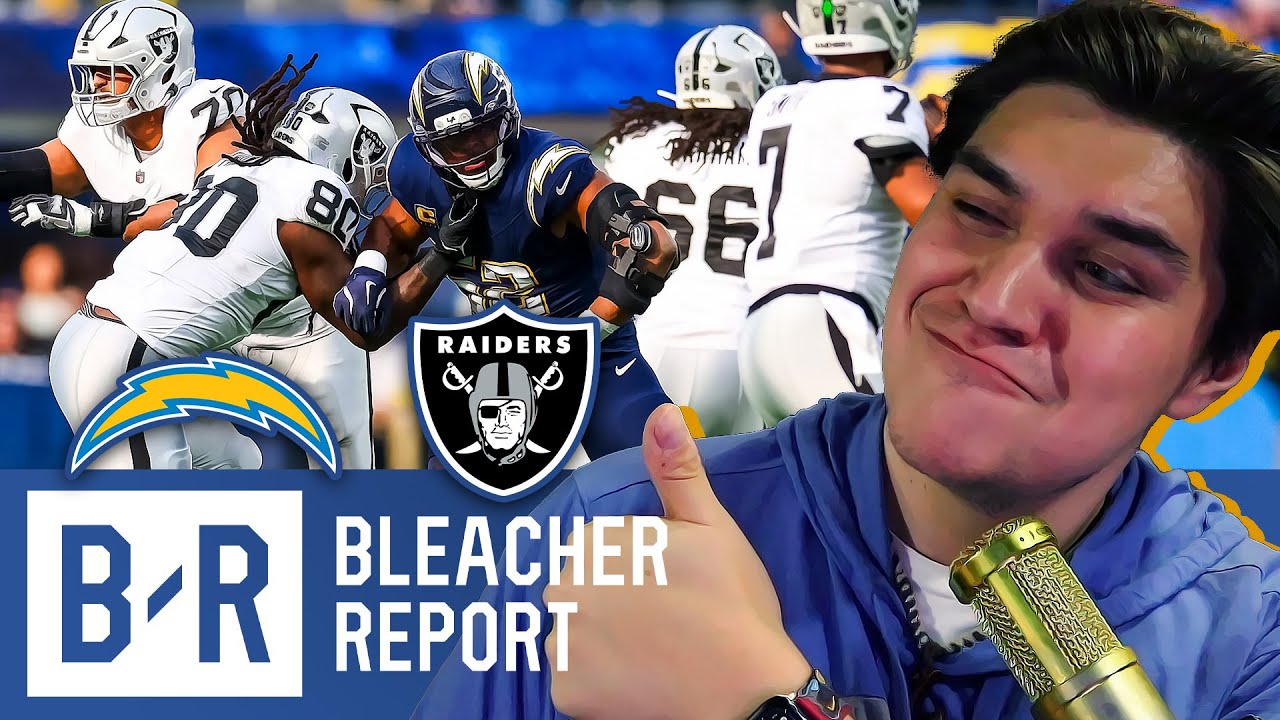 РЕАКЦИЯ: Чарджерс против Рейдеров (2025) | The Director on Bleacher Report
