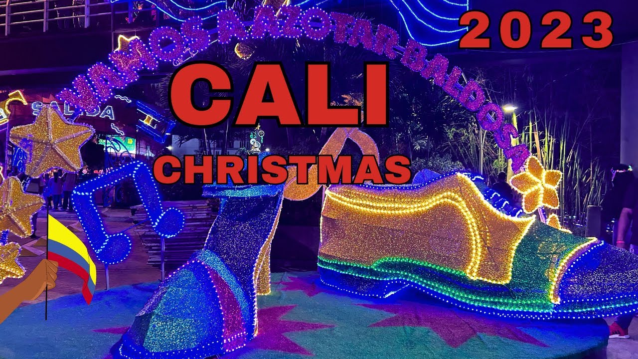 ALUMBRADO CALI 🇨🇴 COLOMBIA NAVIDAD 2023, 4K