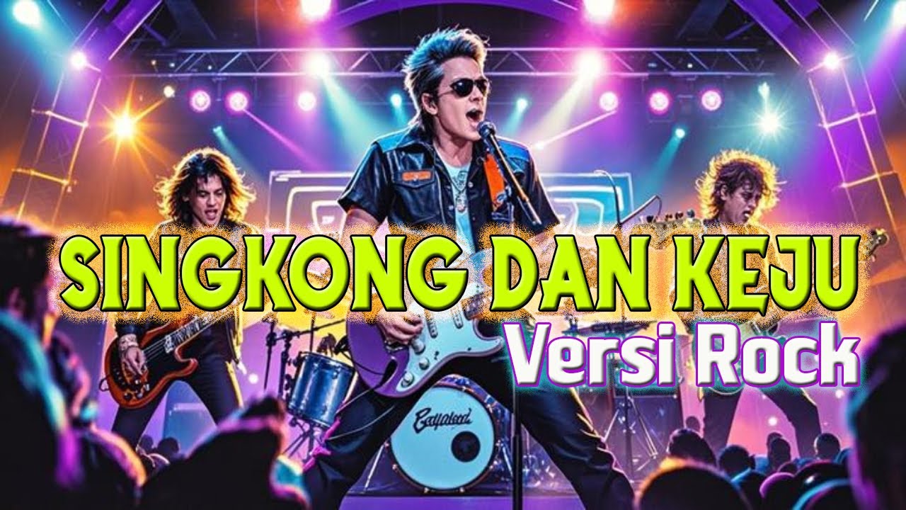 VIRAL!! SINGKONG DAN KEJU - Bill & Brod  🎸 Cover Versi Rock by Music Asikk