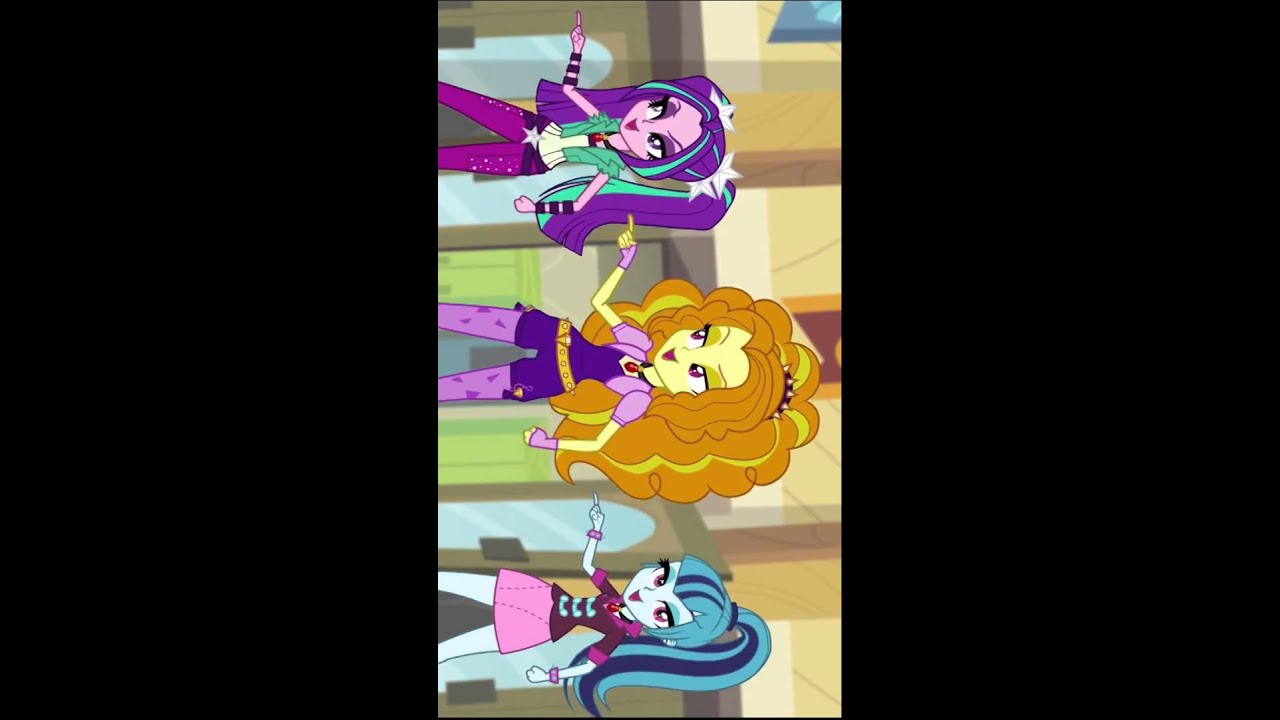 Brazilian Portuguese Equestria Girls Rainbow Rocks   Battle Of The Bands HD