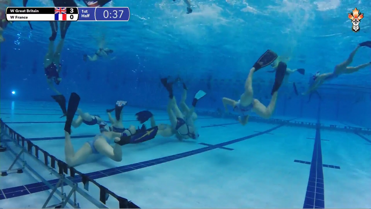 G236 - EW GBR vs. FRA - 20th CMAS Underwater Hockey World Championships