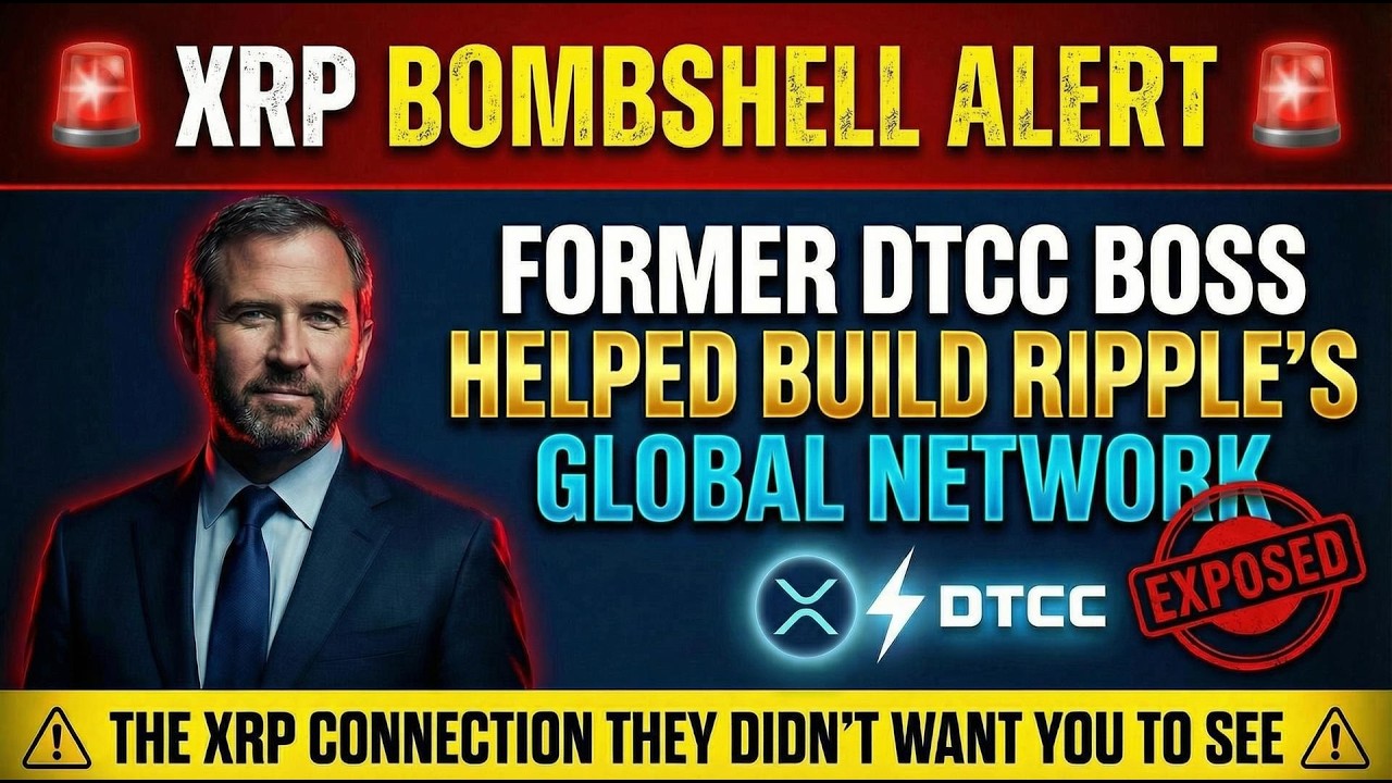 XRP и DTCC разоблачены! Генеральный директор DTCC ранее возглавлял глобальную платежную группу Ri...