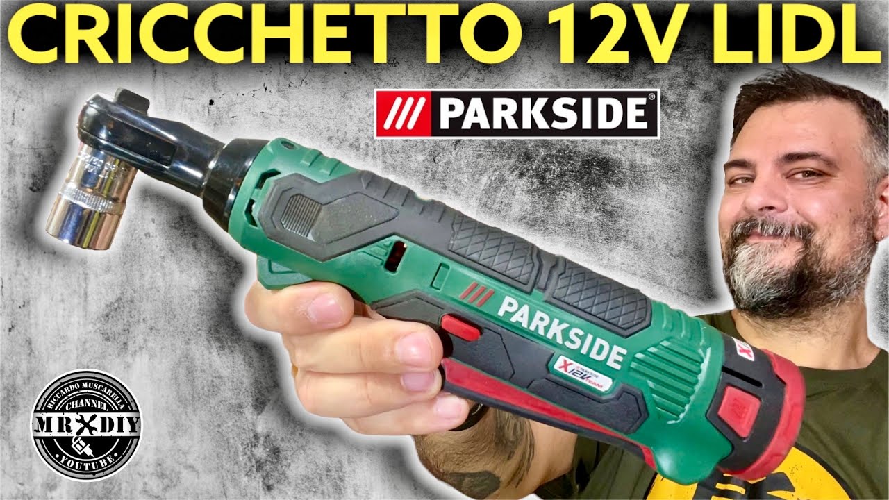 Avvitatore ricaricabile a cricco 12V Parkside lidl. PAR 12 A1. Recensione Riccardo Muscarella