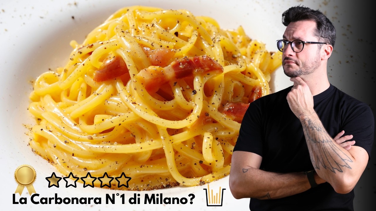 Maccheroni, la carbonara N&deg;1 di Milano! Siamo andati a verificare&hellip;