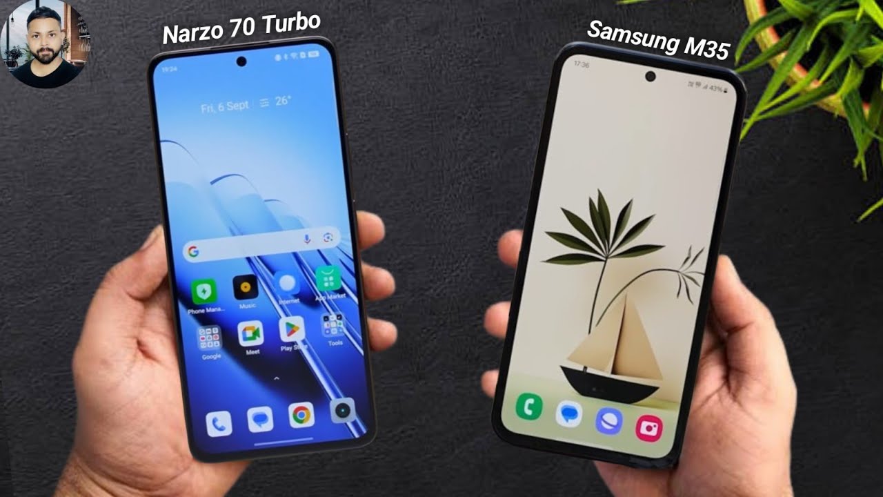 Realme Narzo 70 Turbo 5G vs Samsung M35 5G Comparison | Samsung M35 5G vs Realme Narzo 70 Turbo 5G