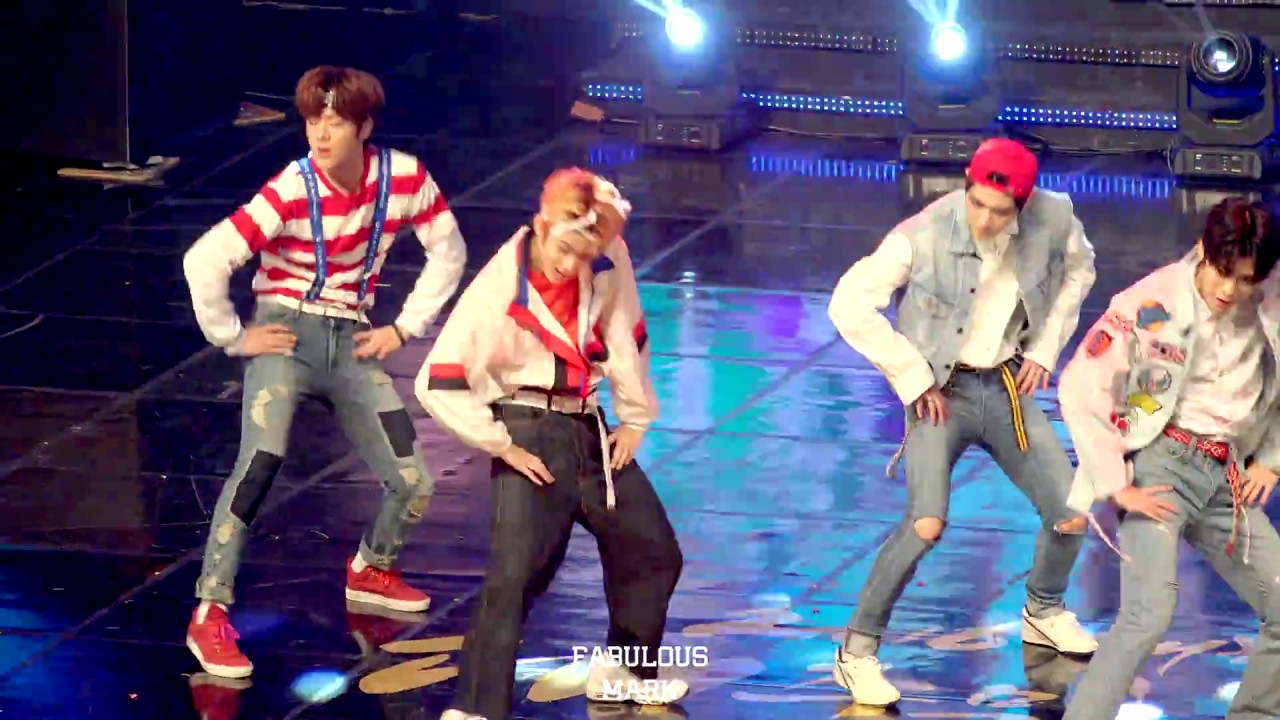 161027 대중문화예술상 NCT127 View+Lucifer (마크 Focus)