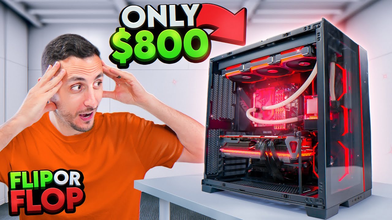 The Most Insane PC Flip Yet! - Flip or Flop Episode 13