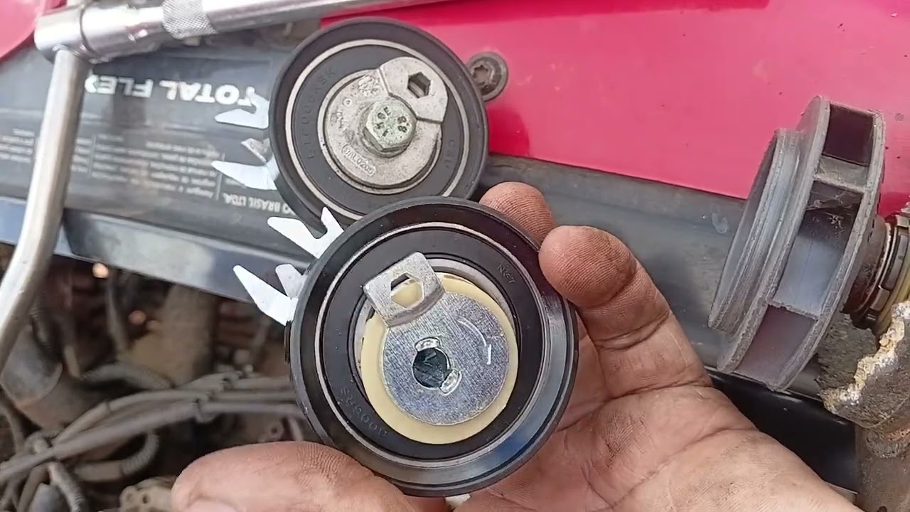 Parte3 troca do kit correia dentada e arrefeicimento. Vw Fox.