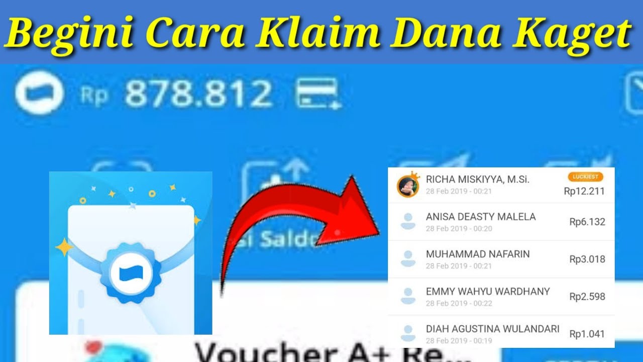 Begini Cara Klaim Dana Kaget