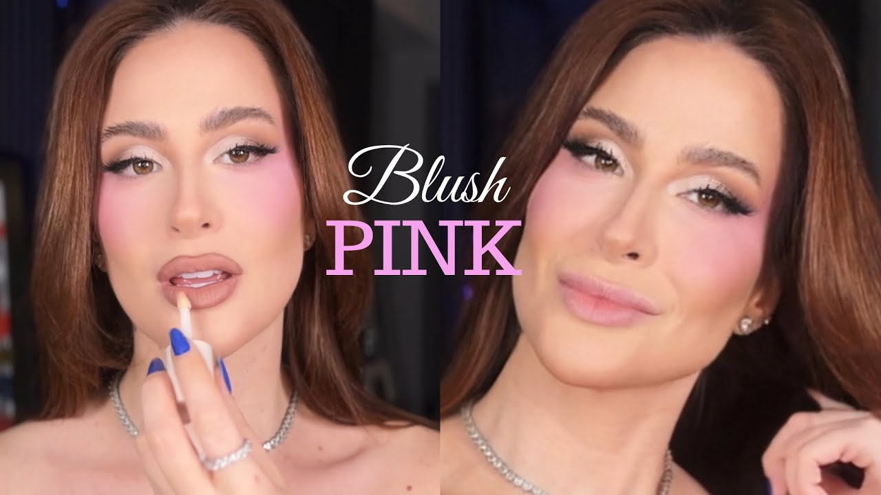 Maquiagem Viral com Blush Pink 