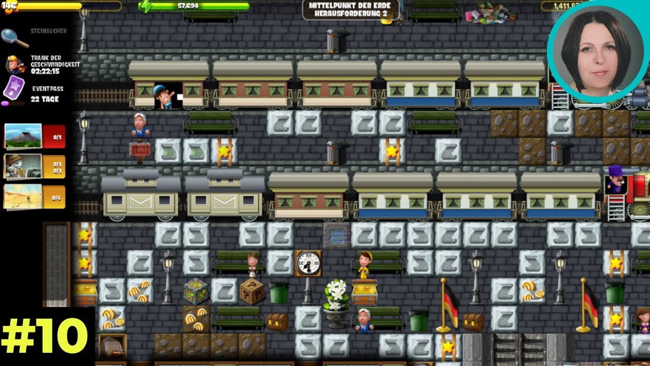 Испытание 2 — Центр Земли — Diggy's Adventure