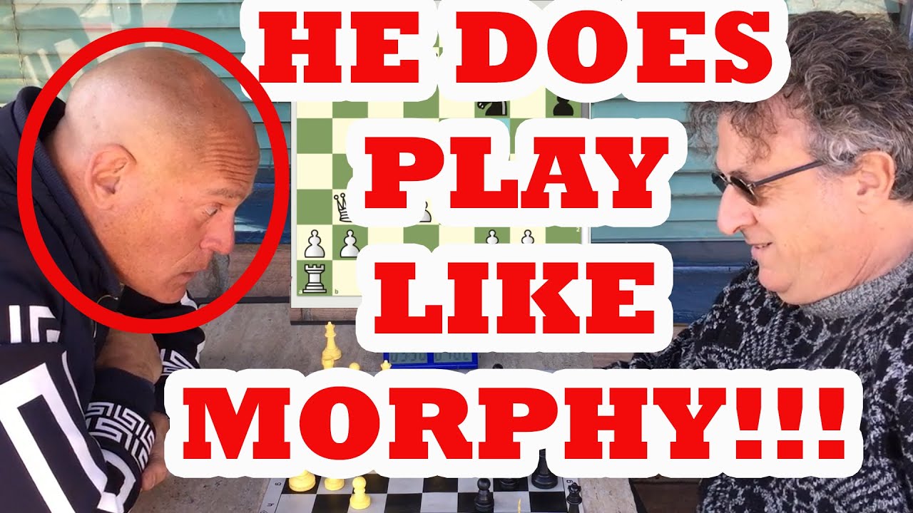 Electric Expert Hustler Can't Believe Paul Morphy Fan's Moves! Electric Eric vs Morphy Bob
