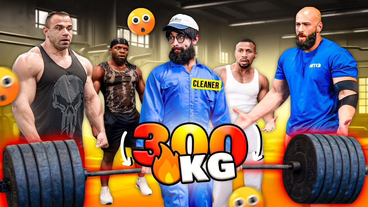 FAKE WEIGHTS in gym PRANK... ANATOLY pretended to be a Beginner #1