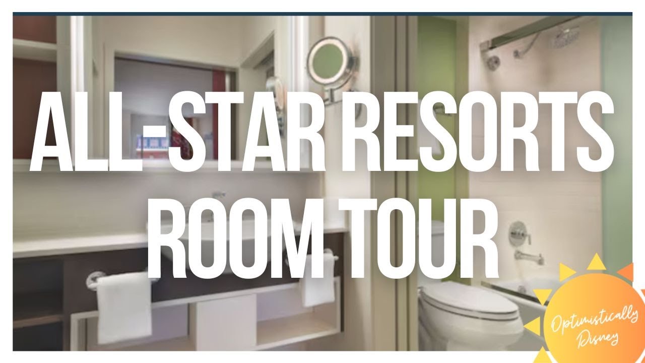 Disney's All-Star Resorts Standard & Preferred Room Tour