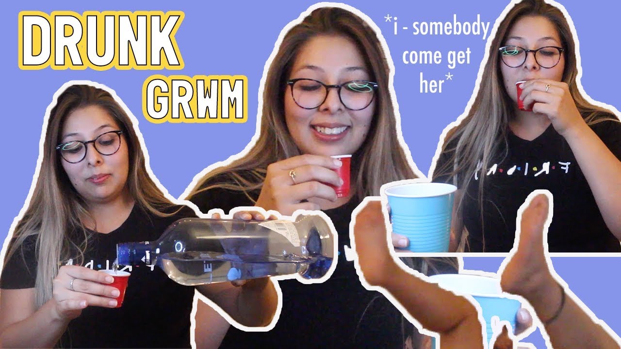 DRUNK Get Ready With Me!
