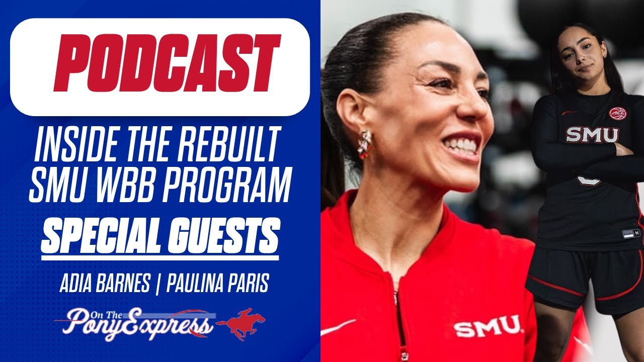 Exclusive Podcast: SMU Women's Basketball Coach Adia Barnes, new Arizona transfer Paulina Paris
