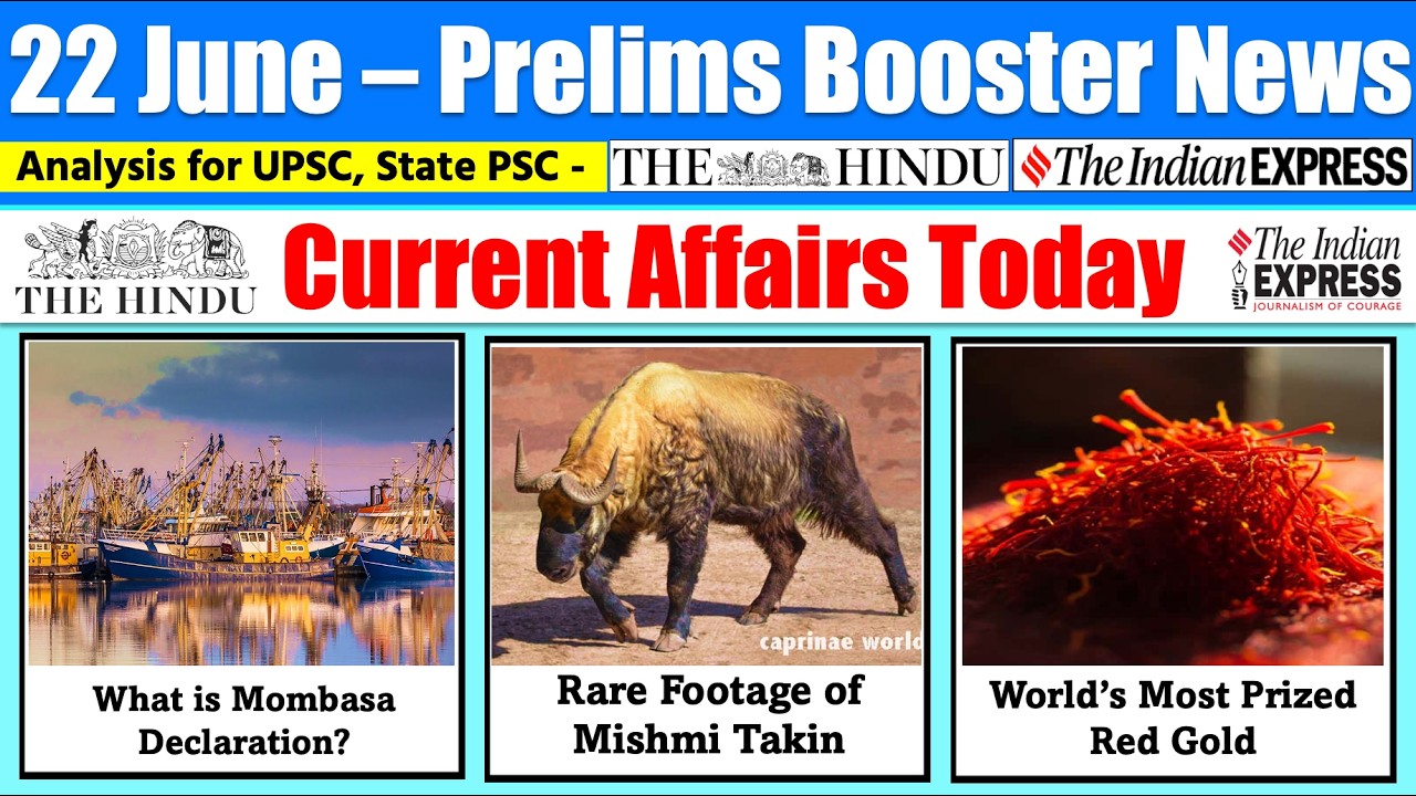 The Hindu Analysis Today | 22 June 2026 | The Hindu Newspaper Analysis | Daily Current Affairs