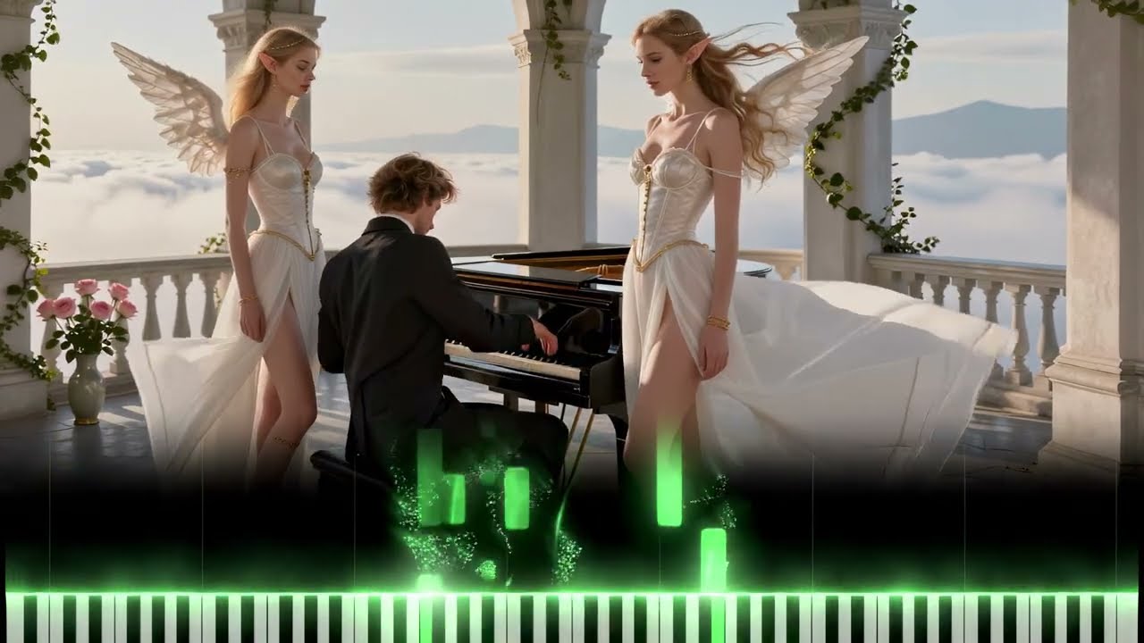 Heavenly Chopin 🌙 Nocturne Op. 15 No. 1 432Hz – Angelic Visual Piano Serenity