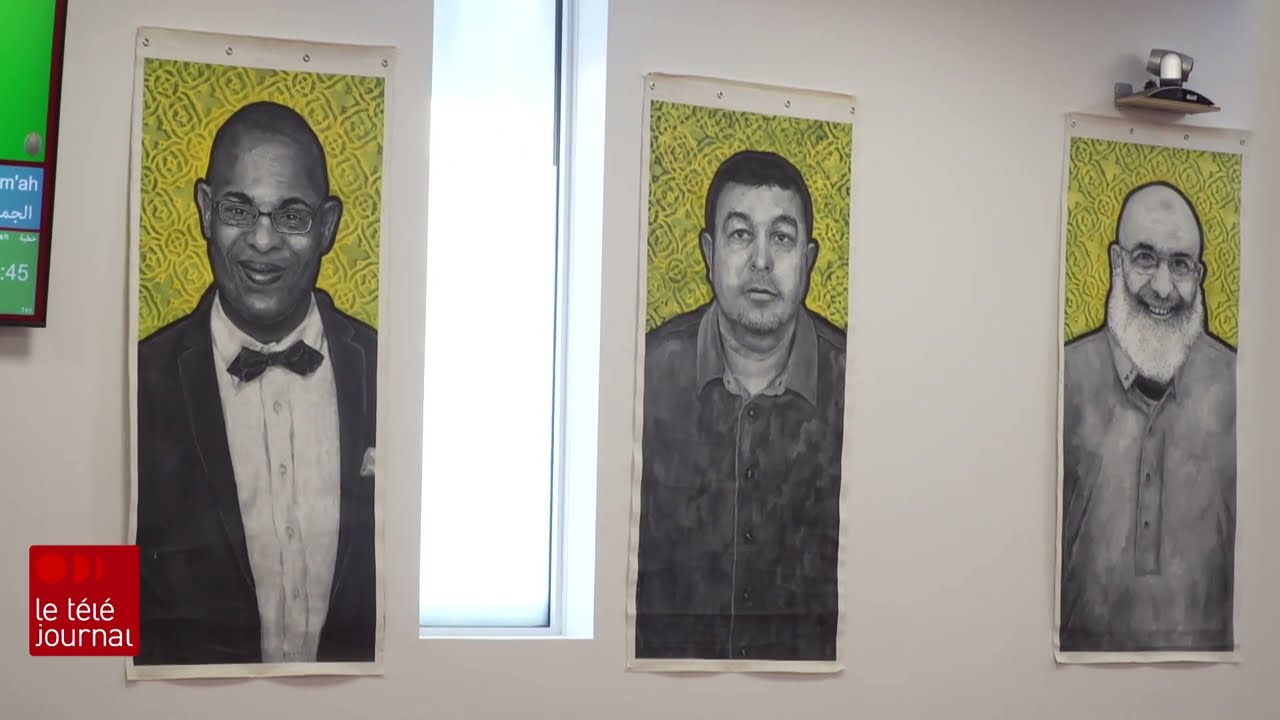 Un artiste rend hommage aux victimes de la grande mosquée