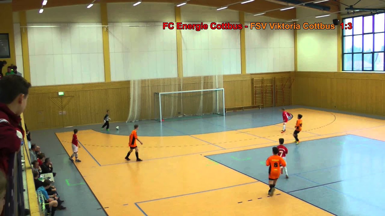 FC Energie Cottbus II - FSV Viktoria Cottbus 3:3 (D-Junioren-Hallenkreismeisterschaft)