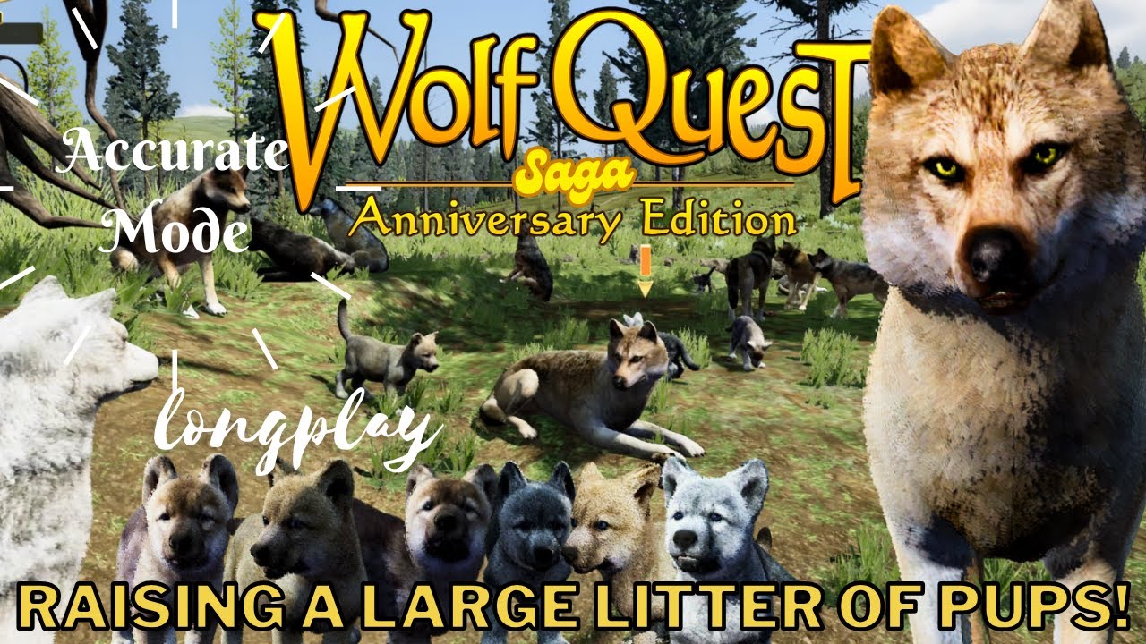 Raising Puppies with Lots of Help! WolfQuest Longplay (No commentary) Dandelion #8