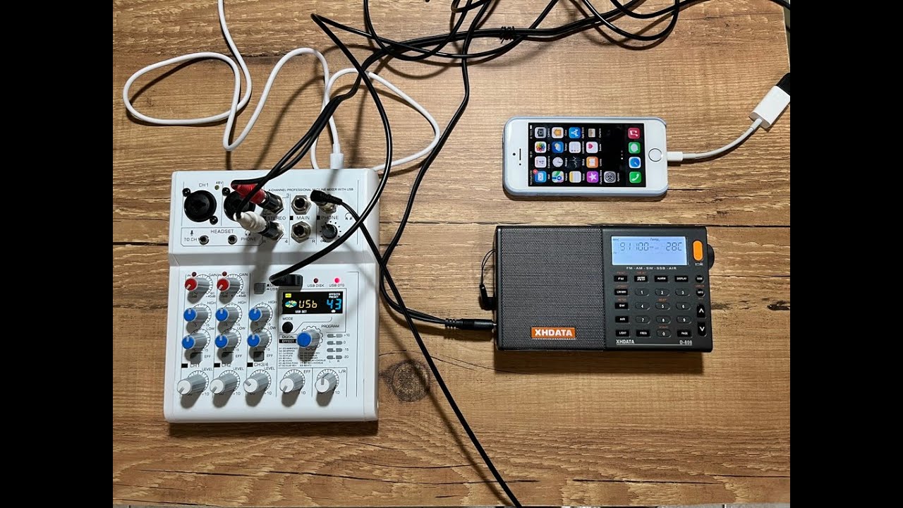 Mixer / Interface de Audio para Grava&ccedil;&atilde;o de Audio HQ no Celular em OTG