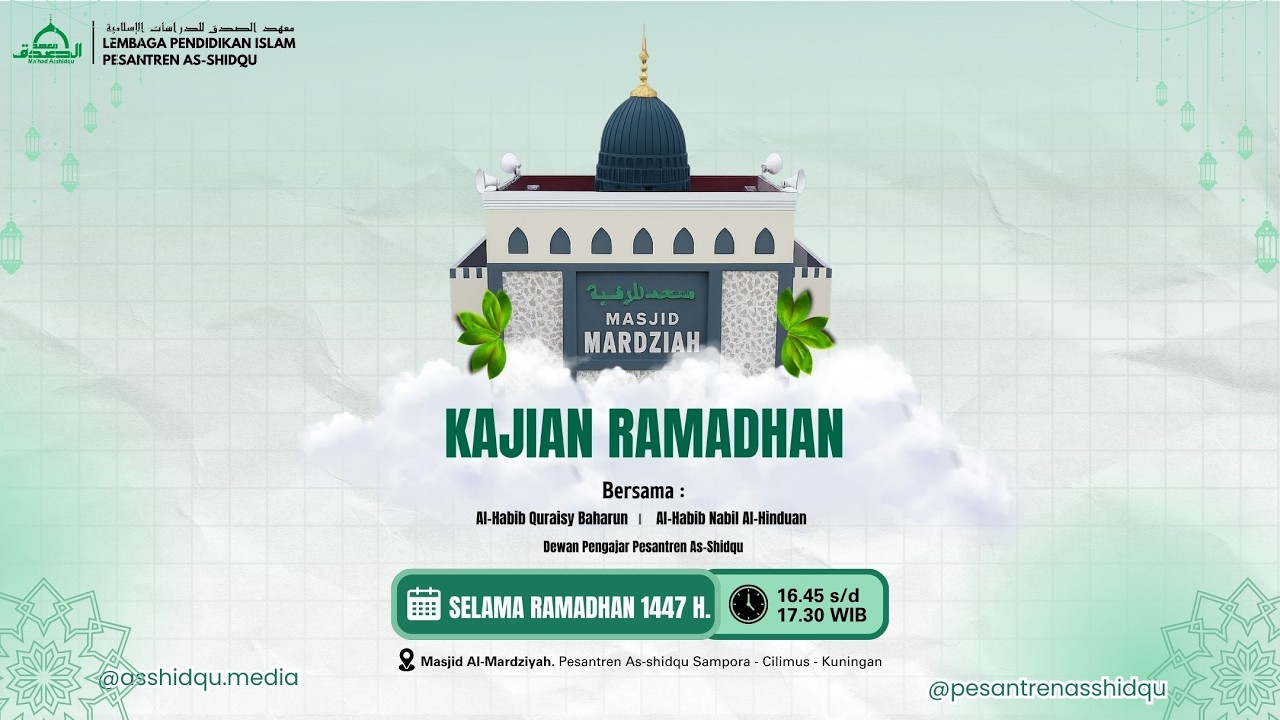 🔴LIVE RAUHAH SORE SPESIAL RAMADHAN 1447 H.  | 12 RAMADHAN 1447 H. / 02 MARET 2026 M.
