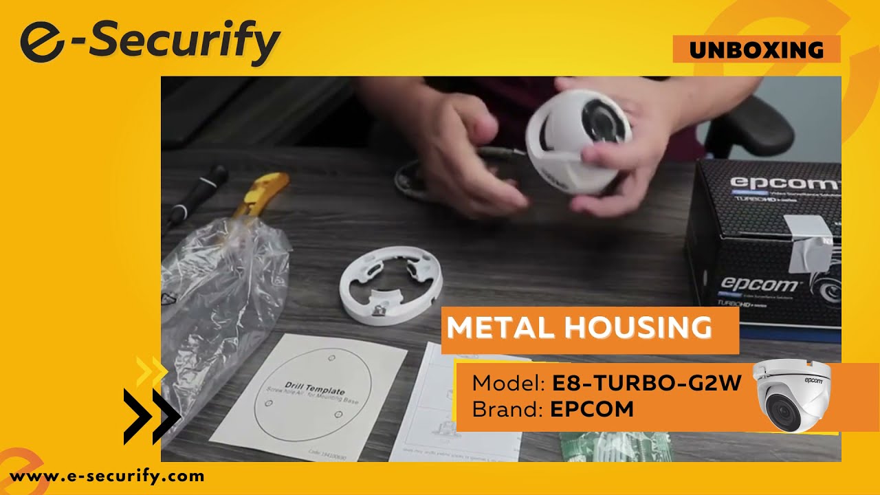 Unboxing E8 TURBO G2W EPCOM