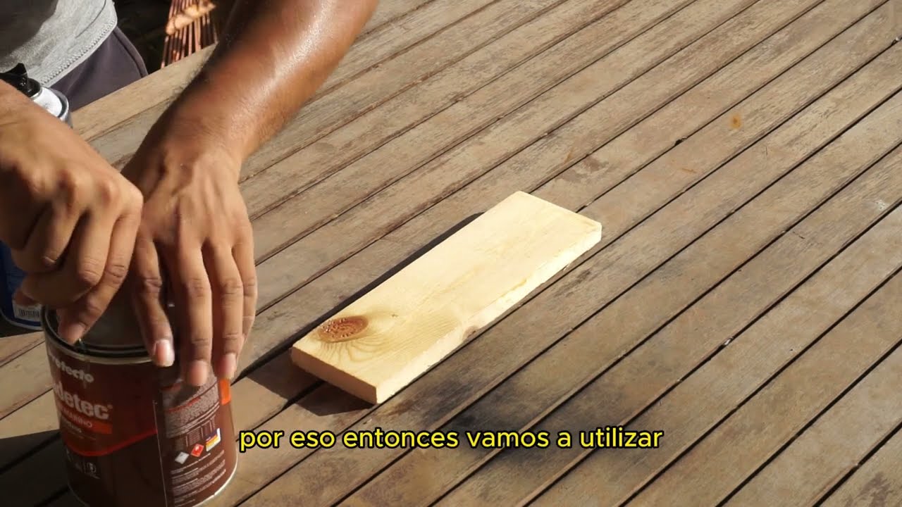 Como barnizar una madera de palet, pallet