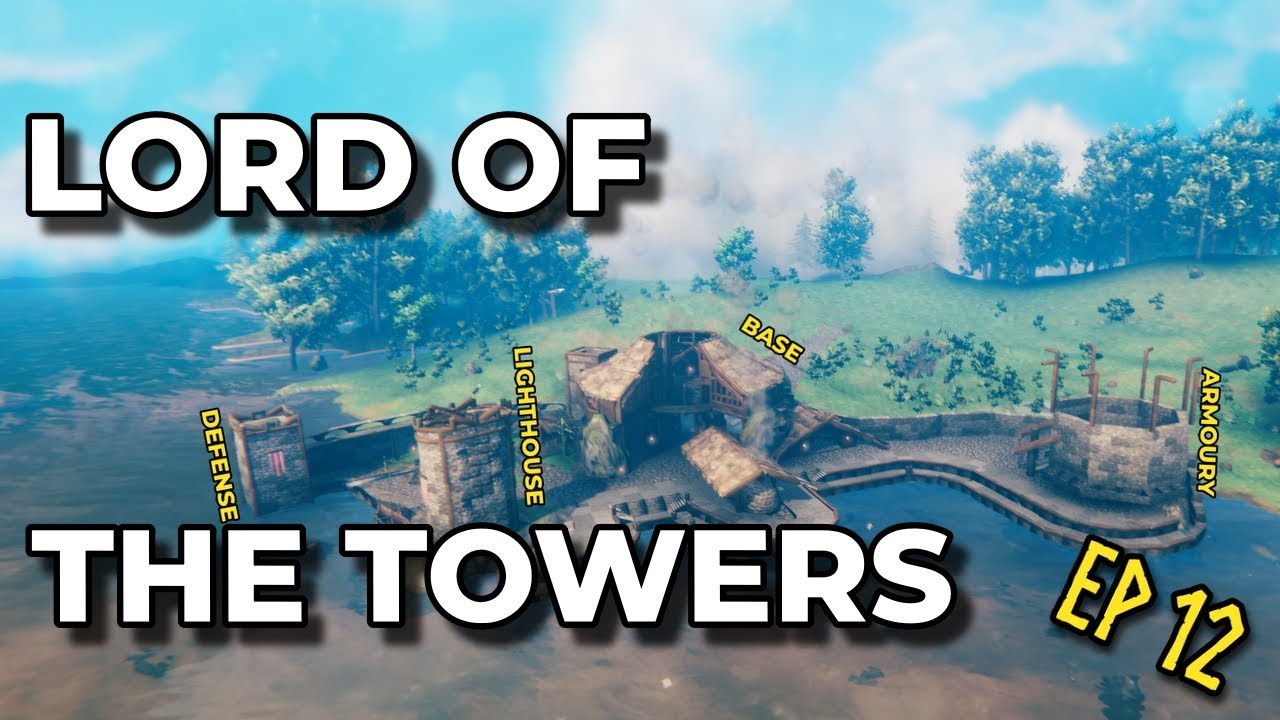 My base is only towers | Valheim EP12