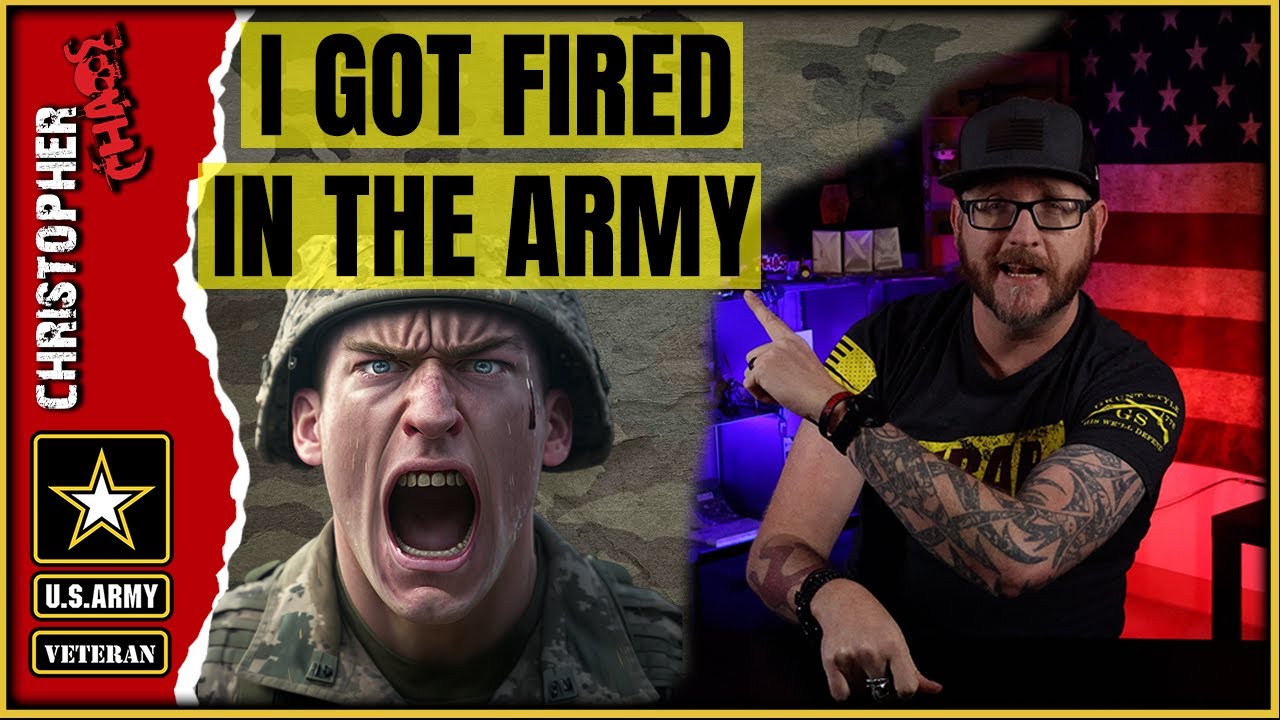 One time I got fired in the Army