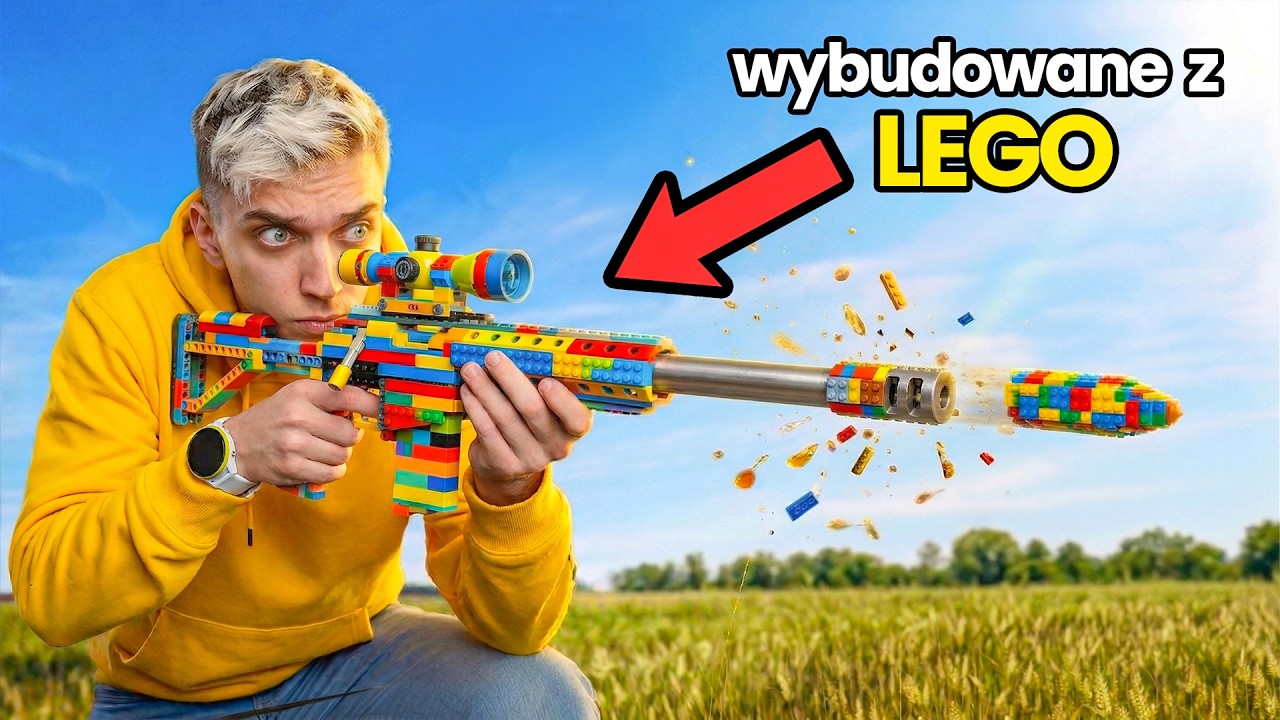 przetestowałem NAJGROŹNIEJSZE bronie LEGO!